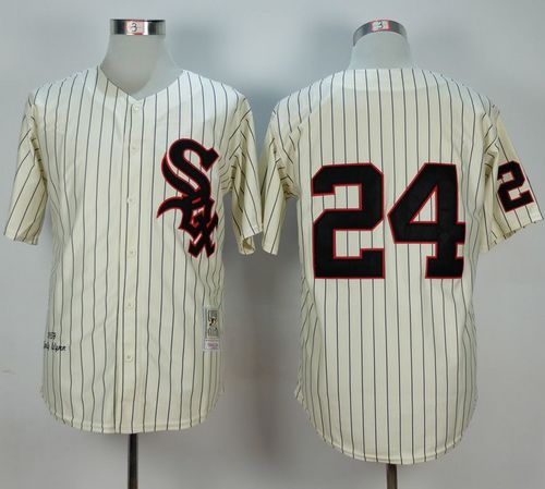 Mitchell And Ness 1959 White Sox #24 Early Wynn Cream Stitched MLB Jersey - Click Image to Close